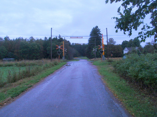 Cycling to Askersund.